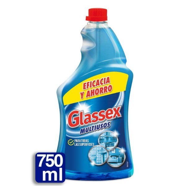 Glassex multiusos recambio spray 750ml