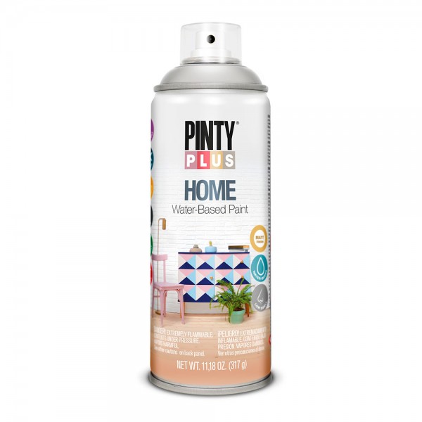 Pintura en spray pintyplus home 520cc grey moon hm116 (pack 2 unidades)